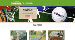 Desktop Screenshot of kosiksport.sk
